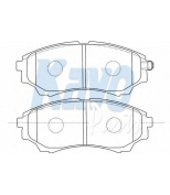 KAVO PARTS - BP4570 - К-т торм. колодок Fr Mazda B-Serie 12.02-